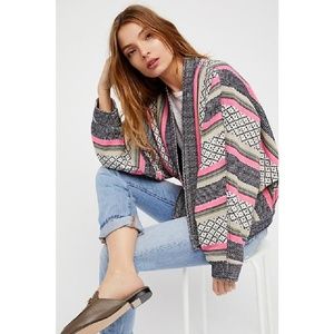Free People Open Dolman Baja Woven Spring Jacket
